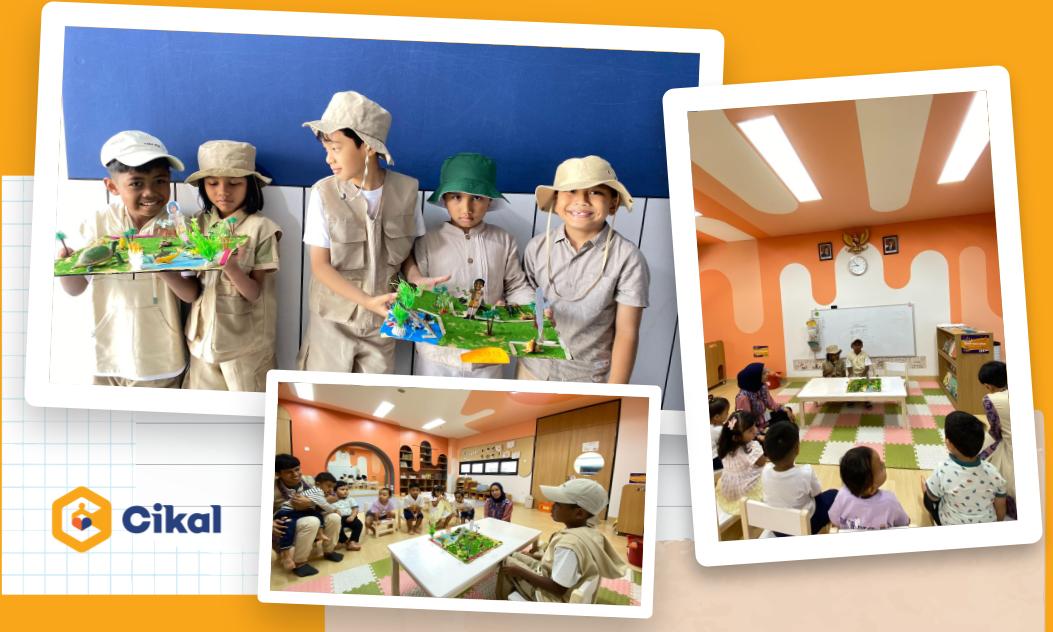 Murid Kebutuhan Khusus SD Cikal Lebak Bulus Unjuk Keterampilan Merawat Hewan