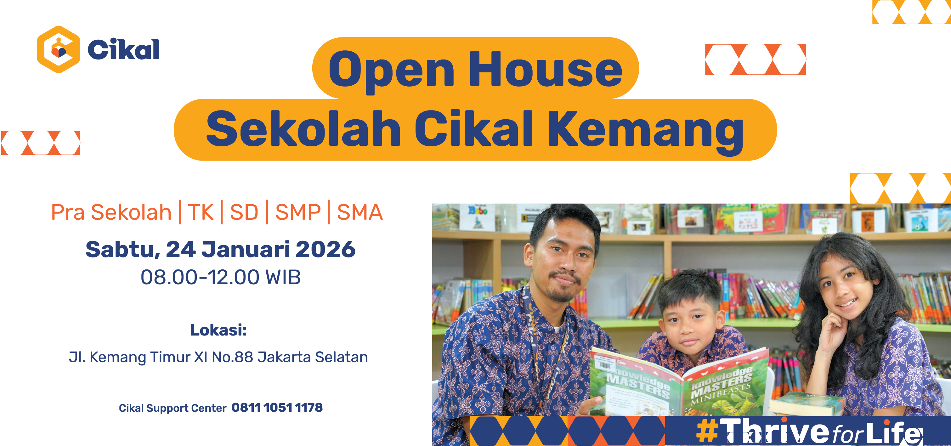 TK-SMA Cikal Kemang Open House (24 Januari 2026)