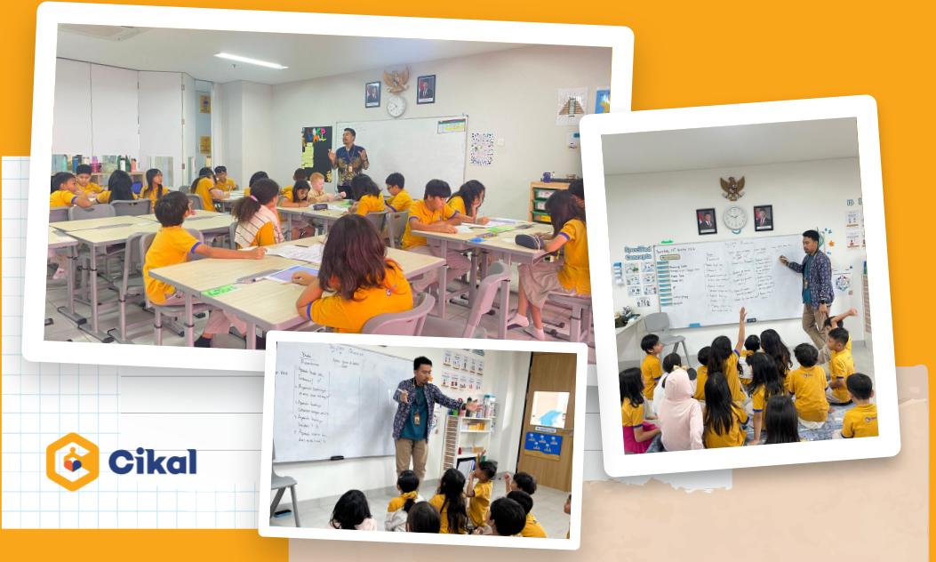 Ilham, Pendidik SD Cikal Lebak Bulus, Peduli Lingkungan