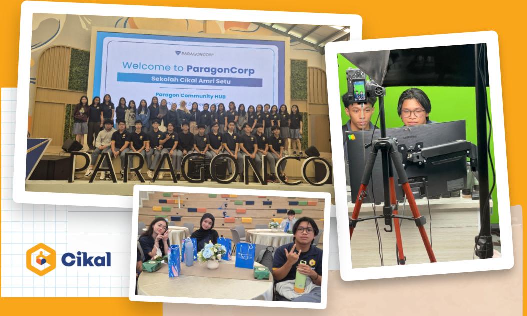Murid SMA Cikal Amri Setu Kunjungan Lapangan ke Paragon