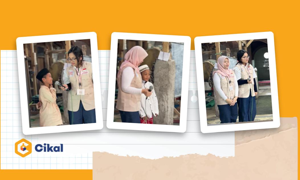 2 Pelajar SMA Cikal Surabaya Gerakan Aksi Berbasis Pendidikan