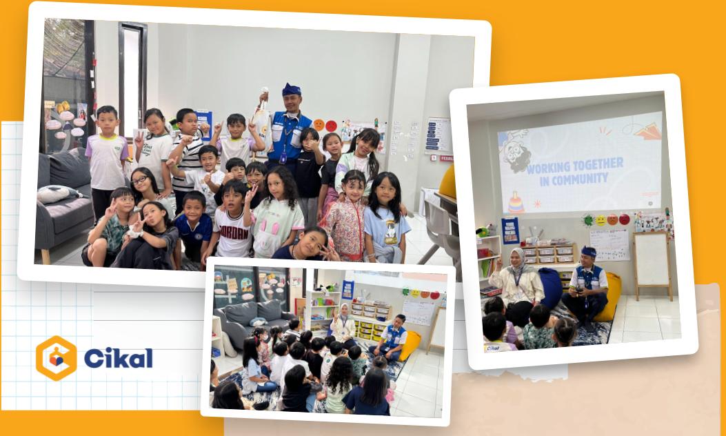 SD Cikal Bandung Belajar Arti Peran Sosial Bersama Pengemudi Bus