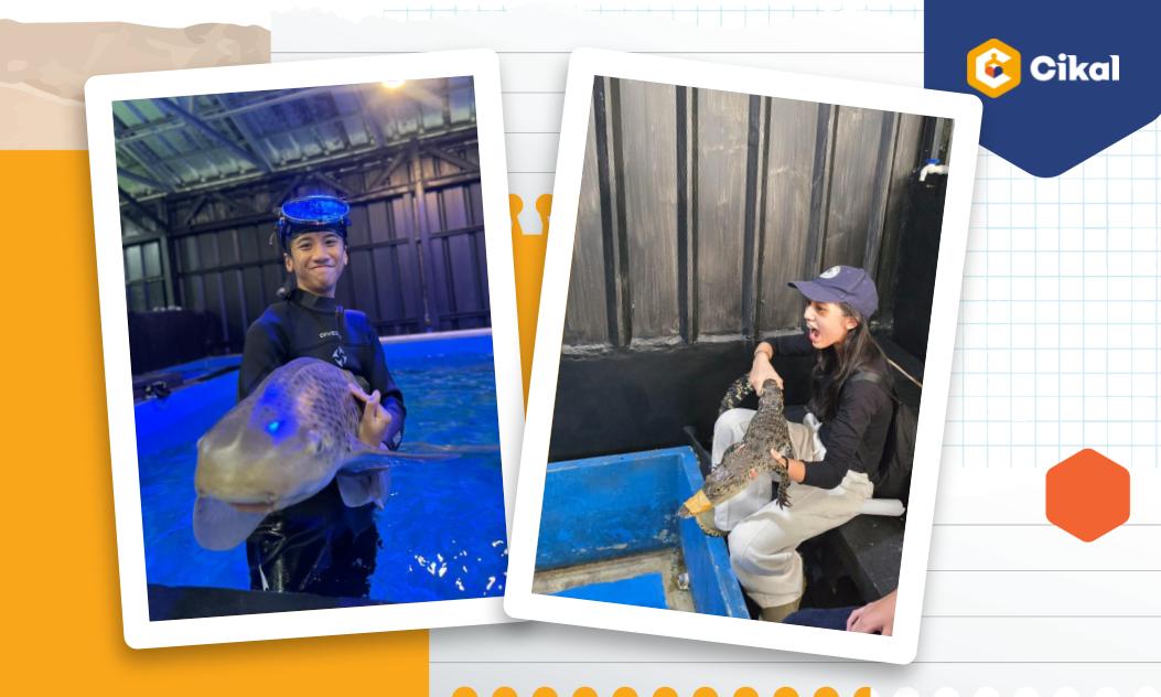 Kunjungan Murid SMP Cikal Lebak Bulus ke animal shelter