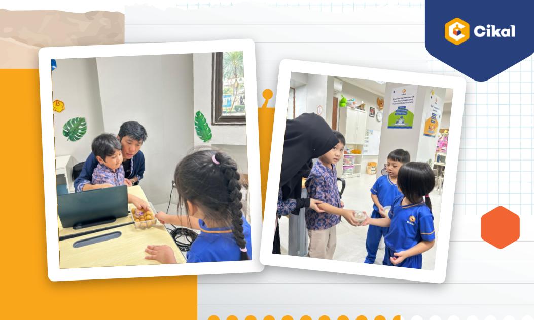 TK Cikal Kemang Ajarkan Hargai Perbedaan dan Empati Sejak Dini dengan Berbagi Makanan