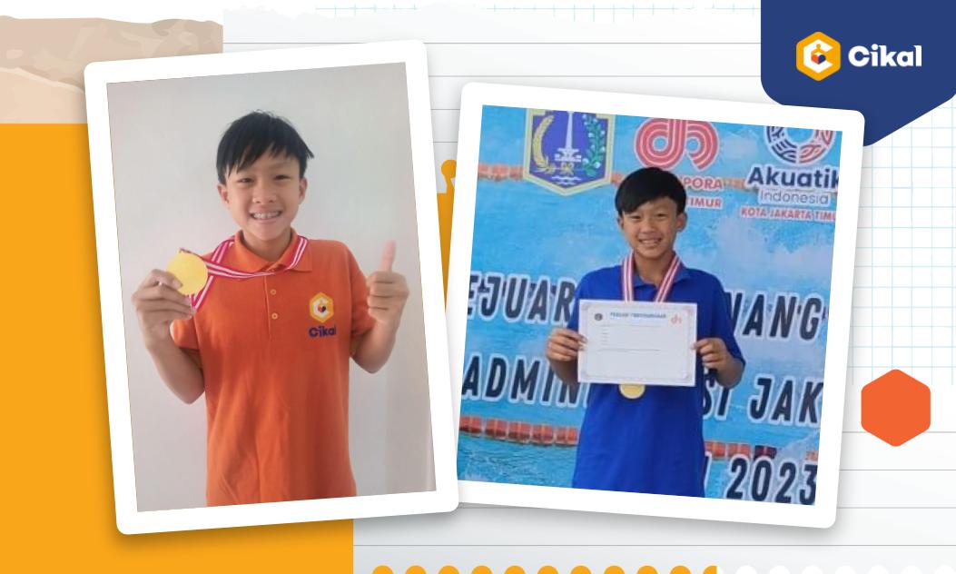 Cerita Tristan, Atlet Renang SMP Cikal Amri Setu, Raih Medali Emas Kejuaraan Renang Tingkat Kota